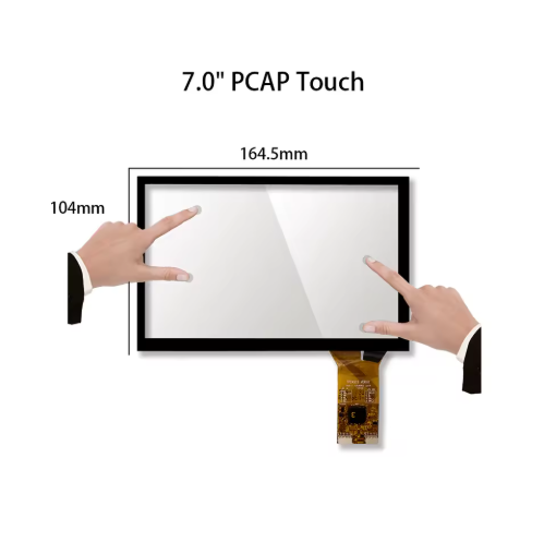 7 Inch 800*480 LCD USB / I2C I